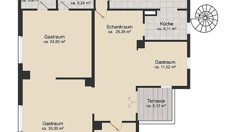 Grundriss Erdgeschoss