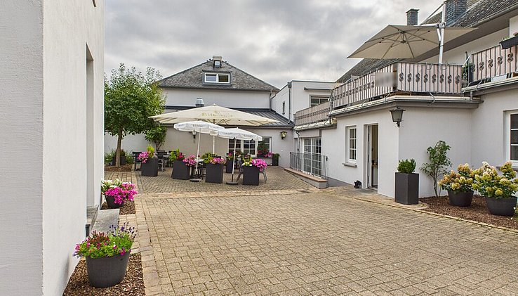 Terrasse Hinterhof