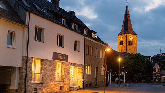 Neu eingerichtetes Restaurant