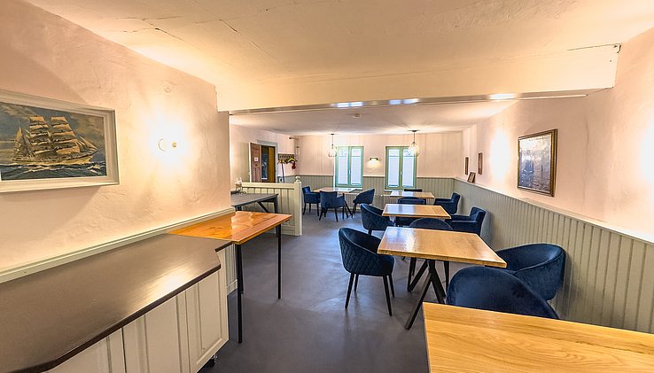 Ein eventueller Frühstücksraum