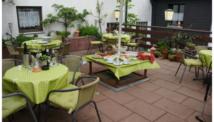 mittlere Terrasse