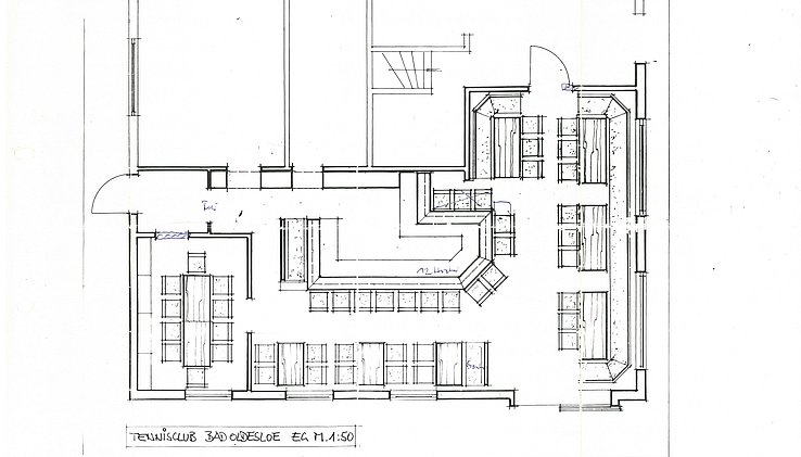 Grundriss Gastraum