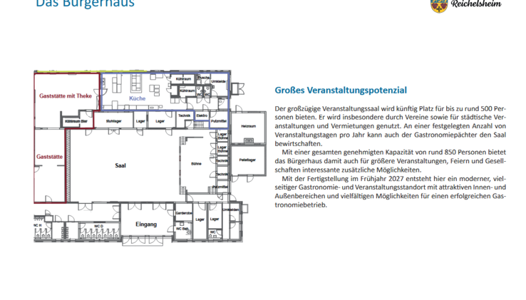 Großes Veranstaltungspotenzial