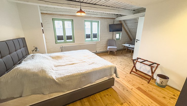 Liebevoll gestaltete Zimmer