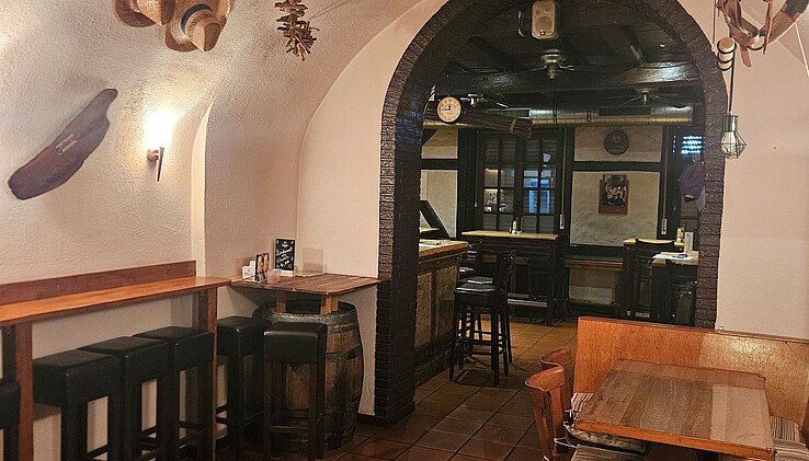 Hinterer Bereich mit Sicht zum Thekenbereich